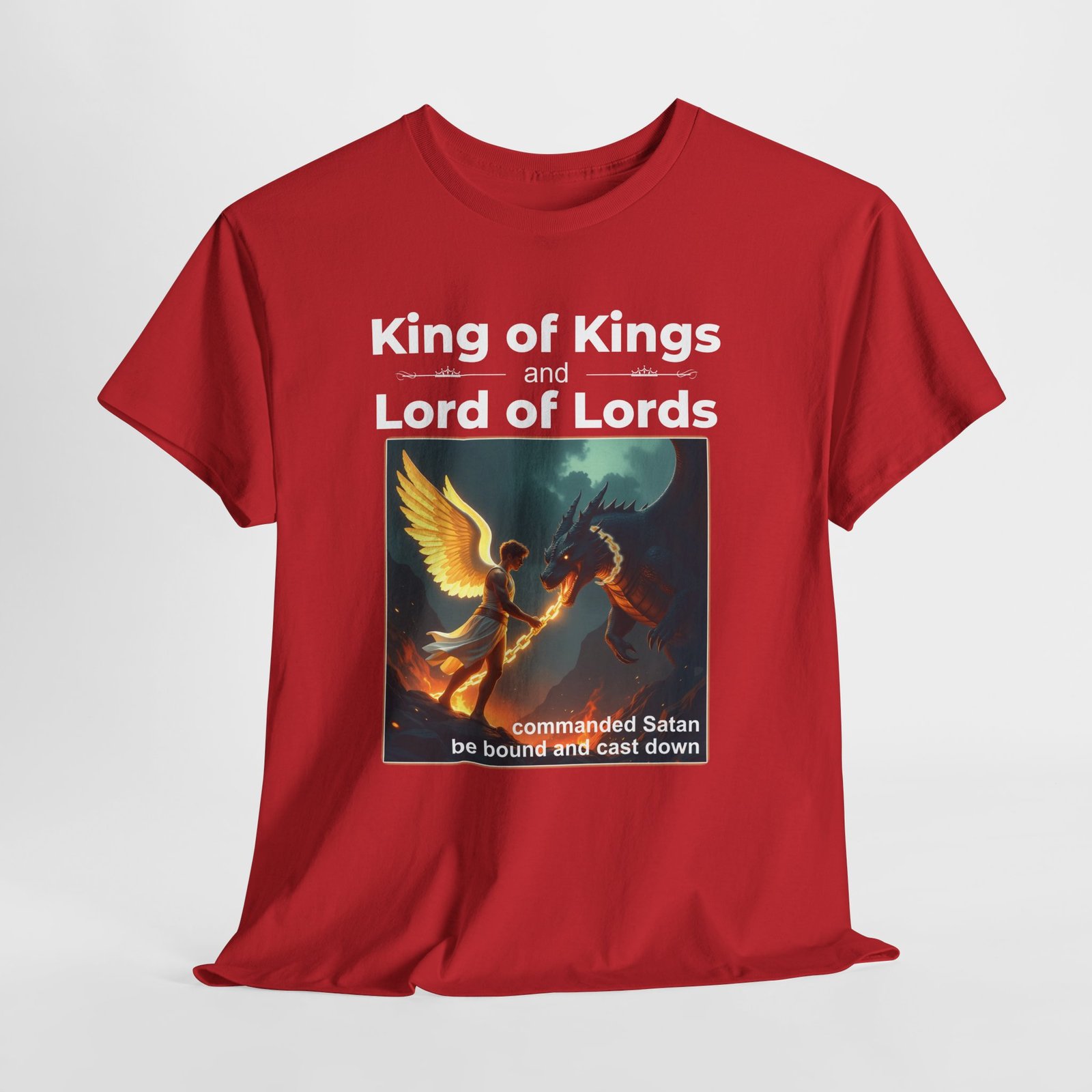 King of Kings and Lord of Lords-- Christian Faith T-Shirt - Image 6