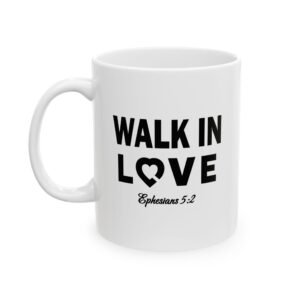 Personalized in Love in black-- Mug
