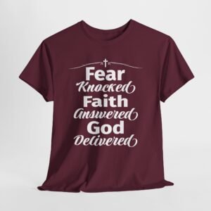 Fear Knocked Faith Answered God Delivered