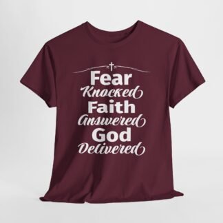 Fear Knocked Faith Answered God Delivered