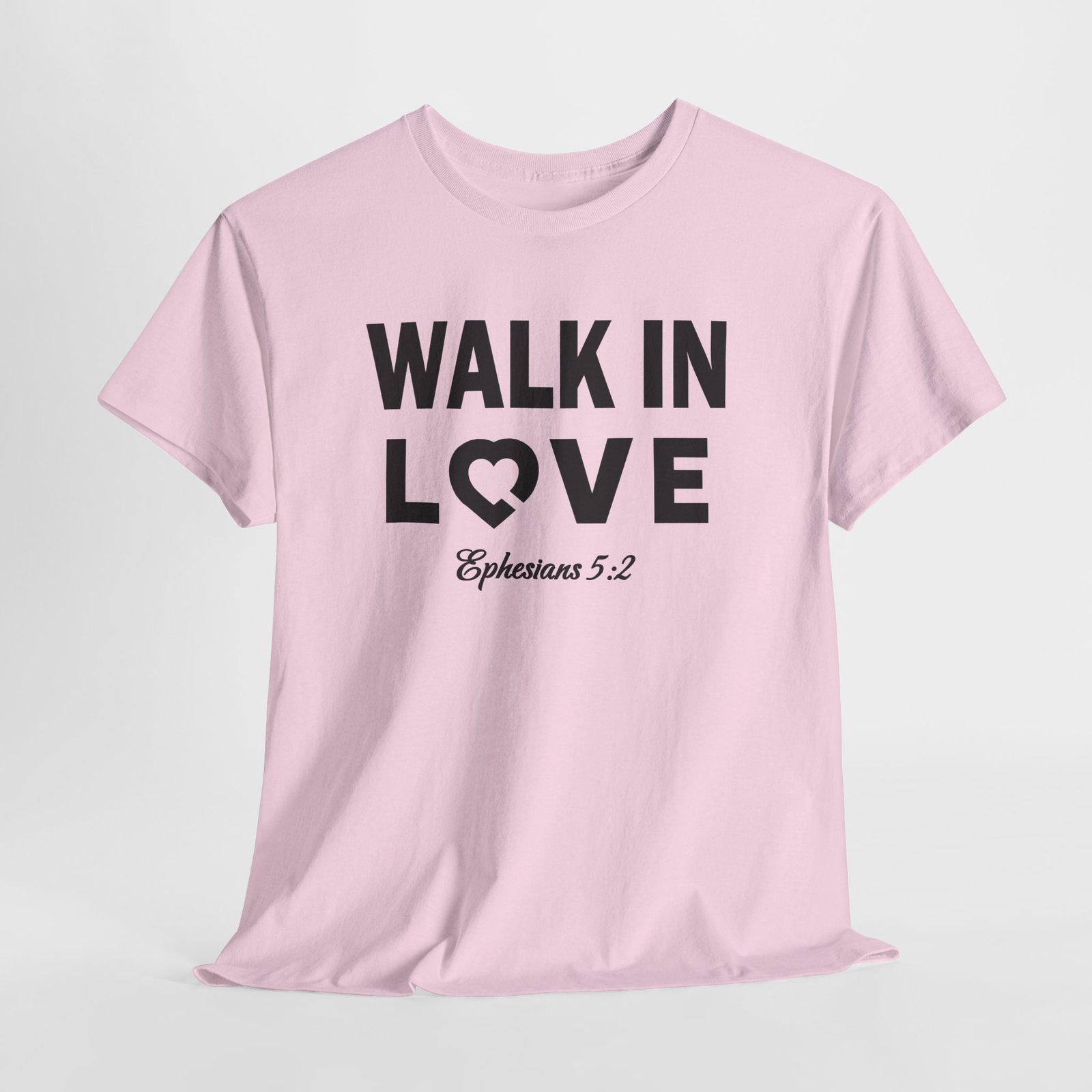 Walk in Love with Bible verse -- Christian Faith T-Shirt - Image 10