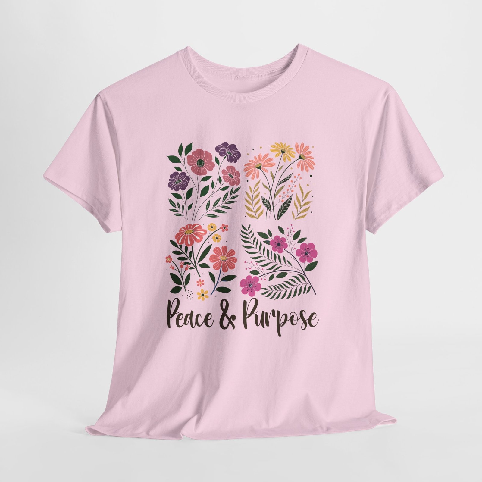 Pease and purpose -- Christian Faith T-Shirt - Image 5