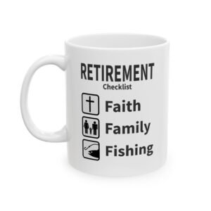 Personalized Retirement Checklist-- Mug