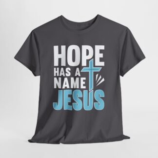 Hope has a name - Jesus with stylized Cross