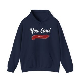 Who can know God? hoodie 2 sided with answer You can! -- Christian Faith Hoodie