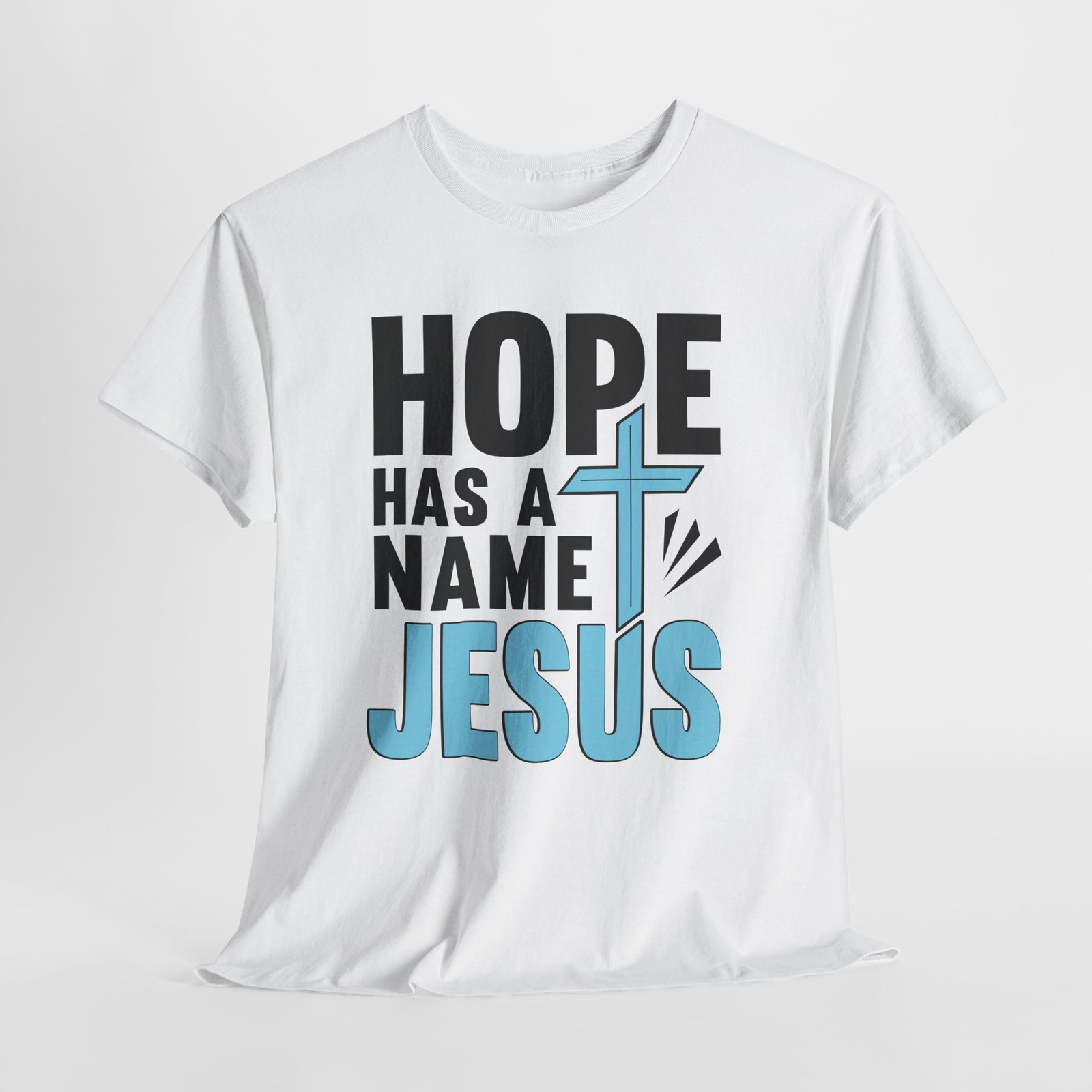 Hope has a name - Jesus with stylized Cross - Image 3