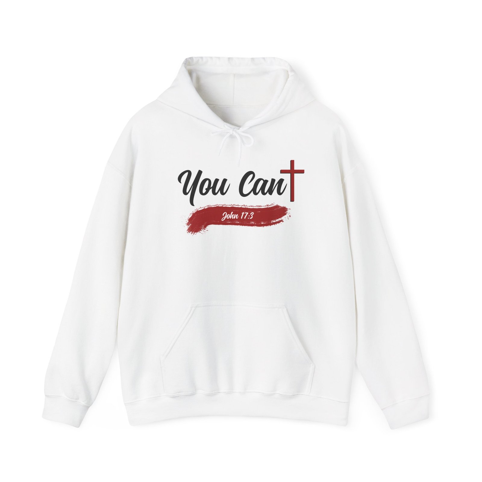 Who can know God? hoodie 2 sided with answer You can! -- Christian Faith Hoodie - Image 7