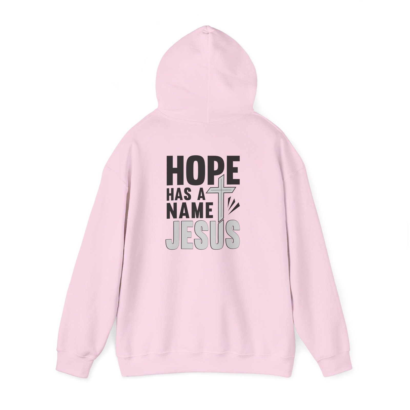 Hope has a name, Jesus - Hoodie Pullover - Image 7