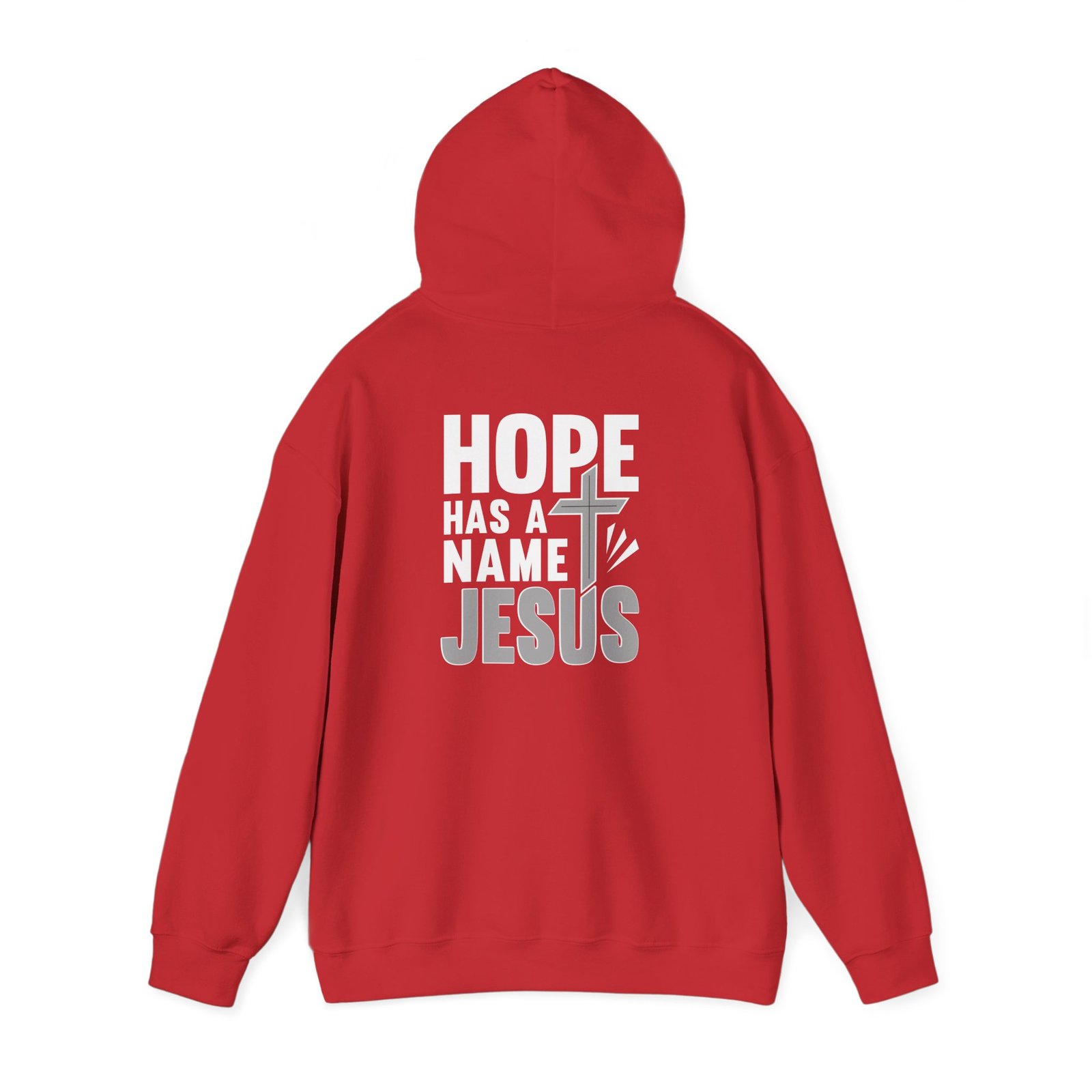 Hope has a name, Jesus - Hoodie Pullover - Image 8
