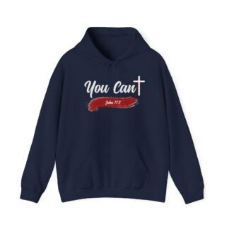 Who can know God? hoodie 2 sided with answer You can! -- Christian Faith Hoodie