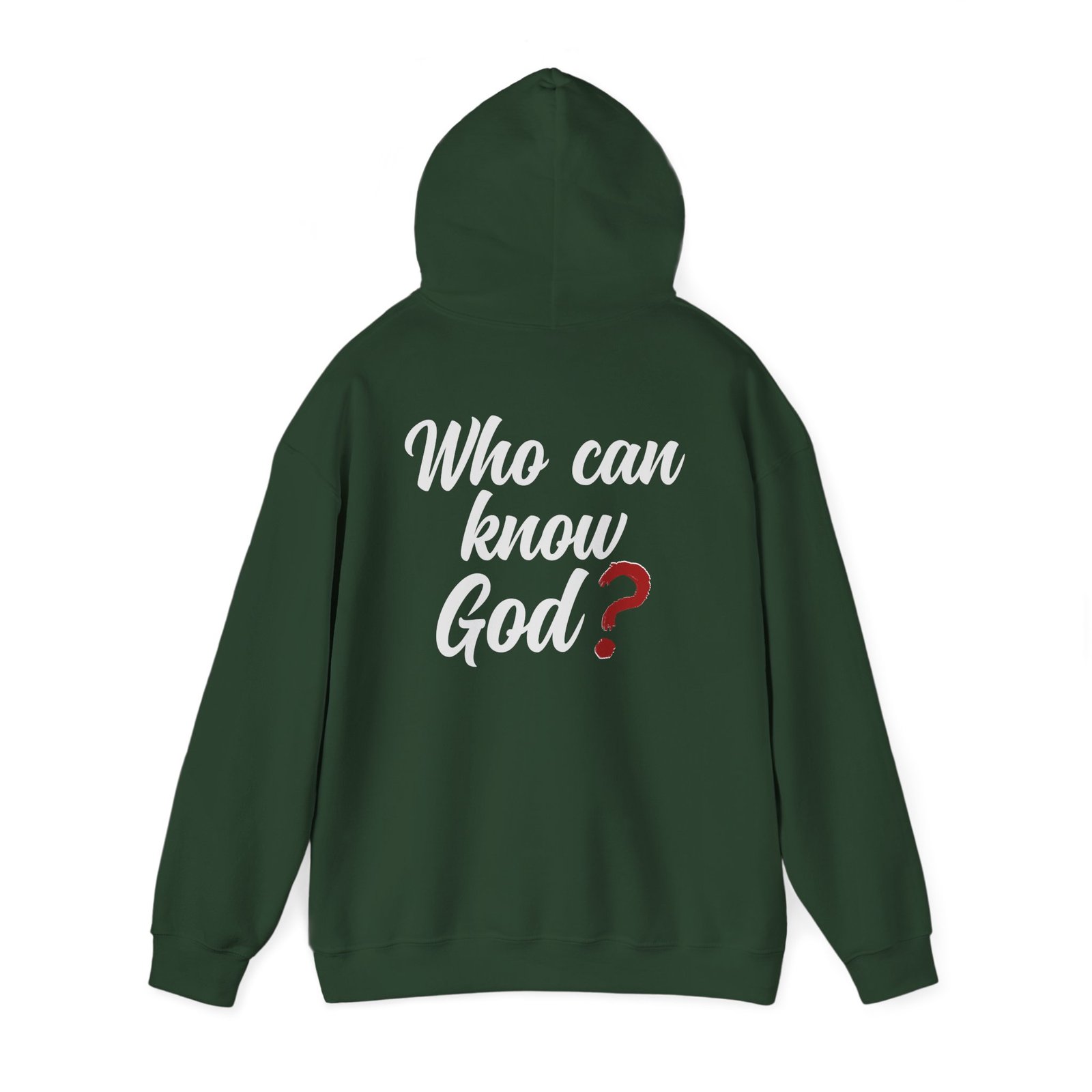 Who can know God? hoodie 2 sided with answer You can! -- Christian Faith Hoodie - Image 10