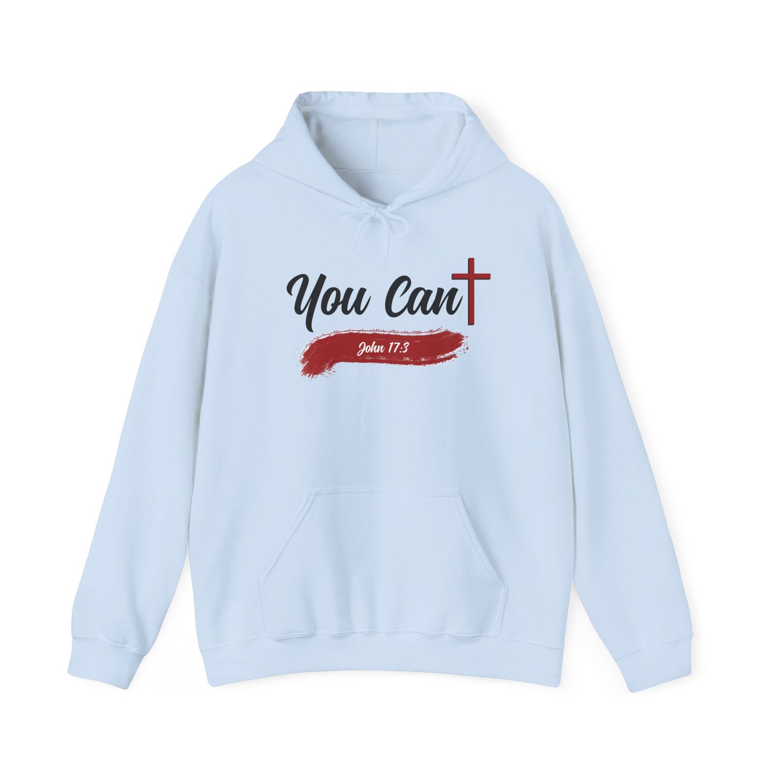 Who can know God? hoodie 2 sided with answer You can! -- Christian Faith Hoodie - Image 11