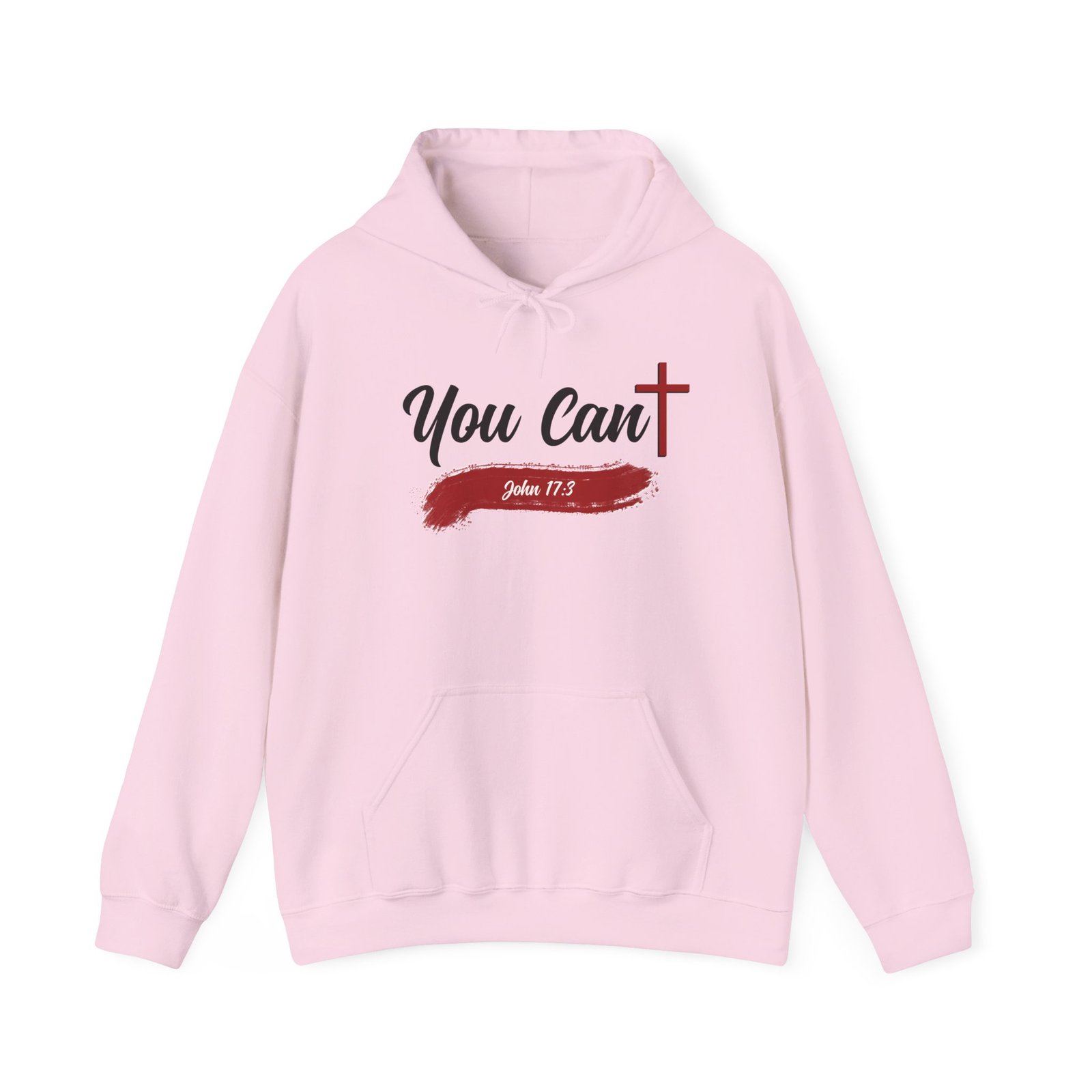 Who can know God? hoodie 2 sided with answer You can! -- Christian Faith Hoodie - Image 3