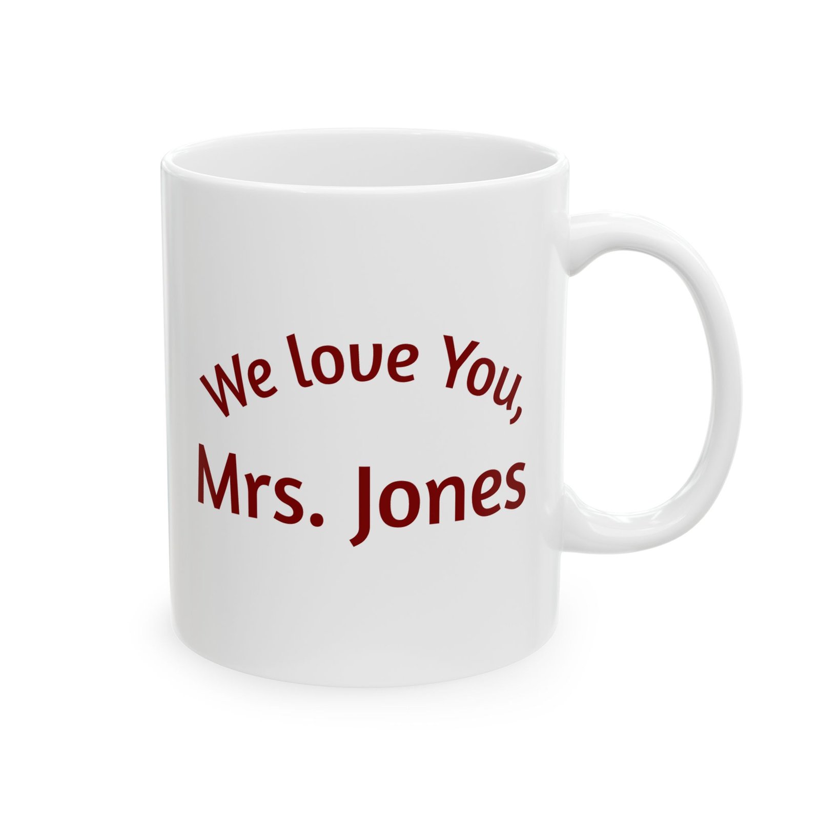 "Born to Teach" Teachers Ceramic Mug – Personalized with your name! - Image 2