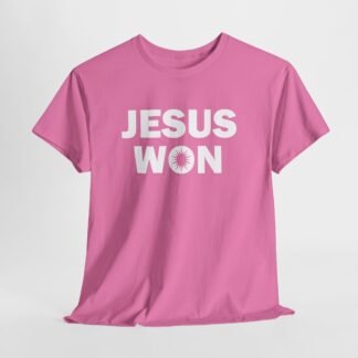 Jesus Won T-Shirt — Christian Faith Victory Graphic Tee