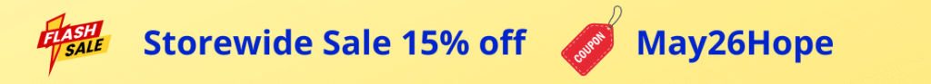 Storewide 15% off Flash Sale