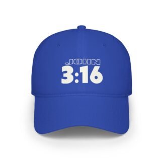 John 3:16 Baseball Cap — Christian Faith Low-Profile Hat