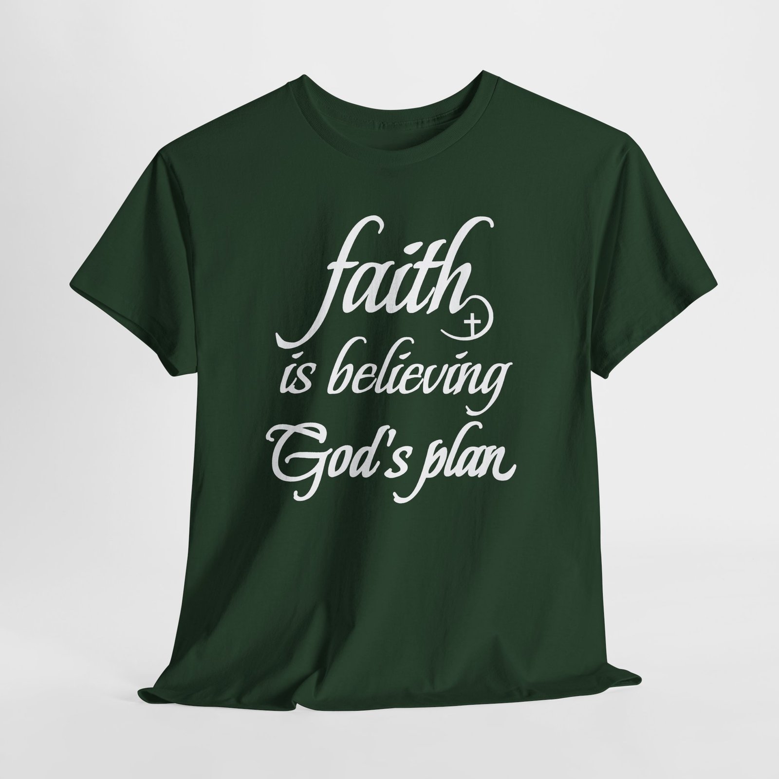 Faith Is Believing God's Plan Tee - Image 6