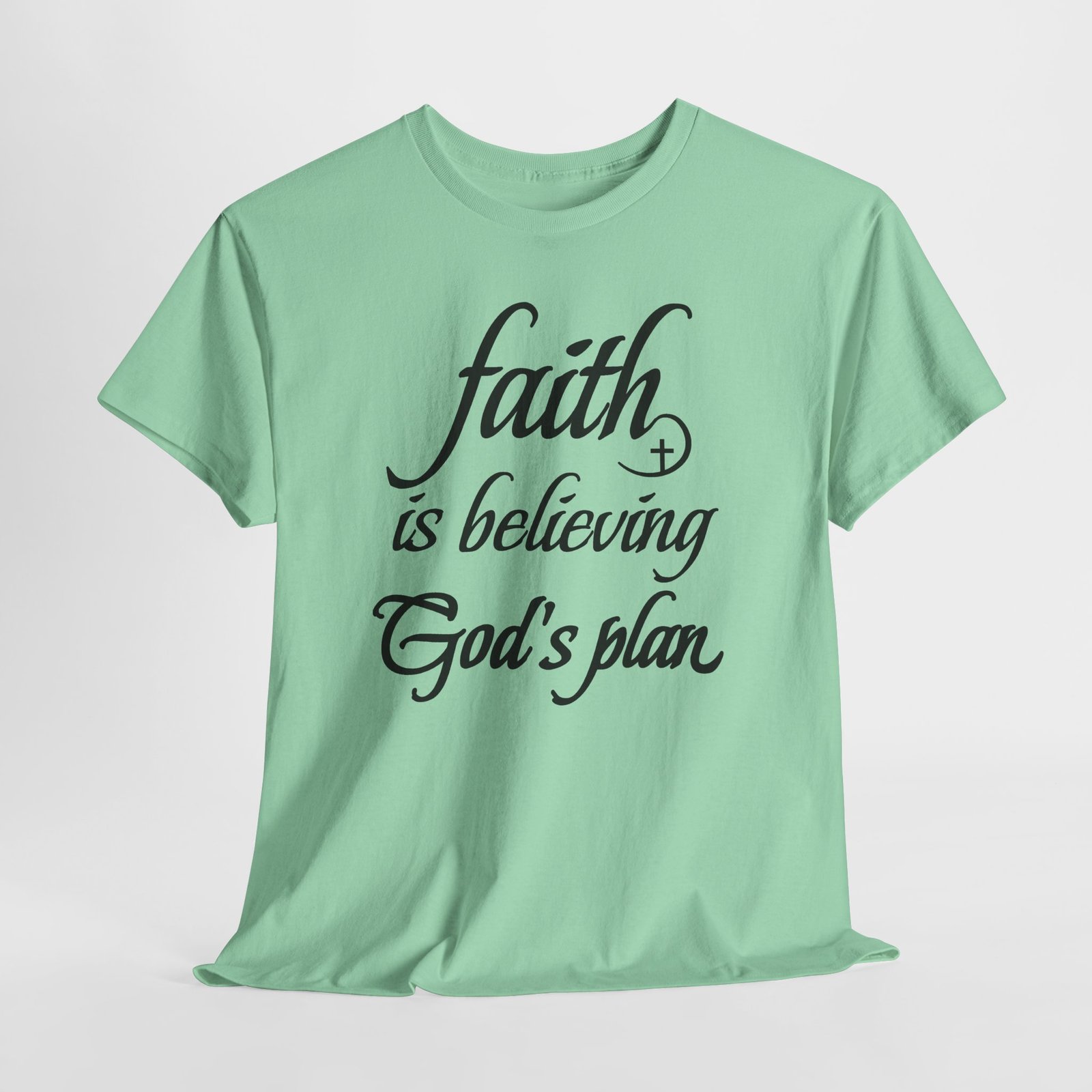 Faith Is Believing God's Plan Tee - Image 5