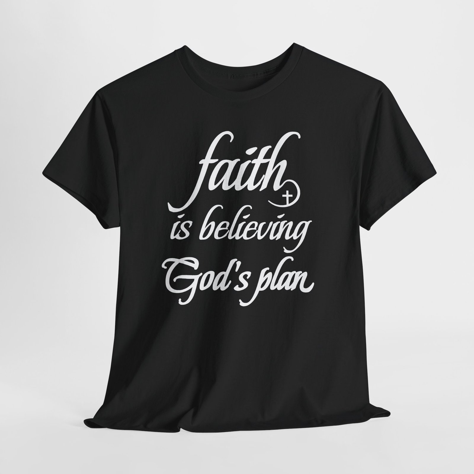 Faith Is Believing God's Plan Tee - Image 3