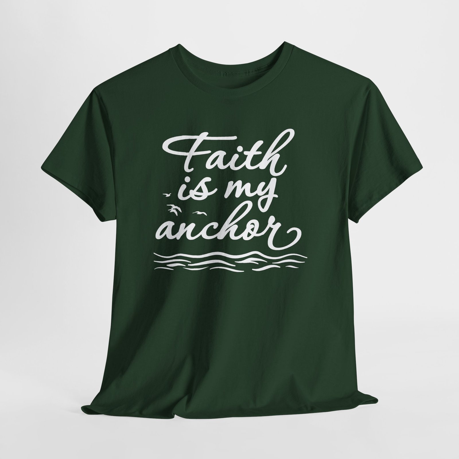 Faith Is My Anchor T‑Shirt — Christian Inspirational Tee - Image 7