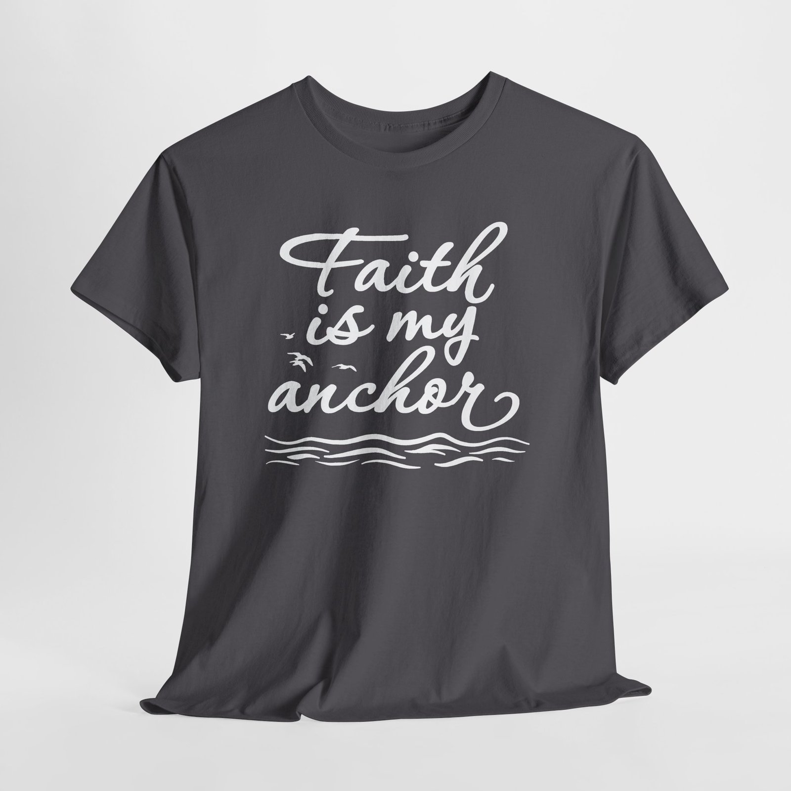 Faith Is My Anchor T‑Shirt — Christian Inspirational Tee - Image 10