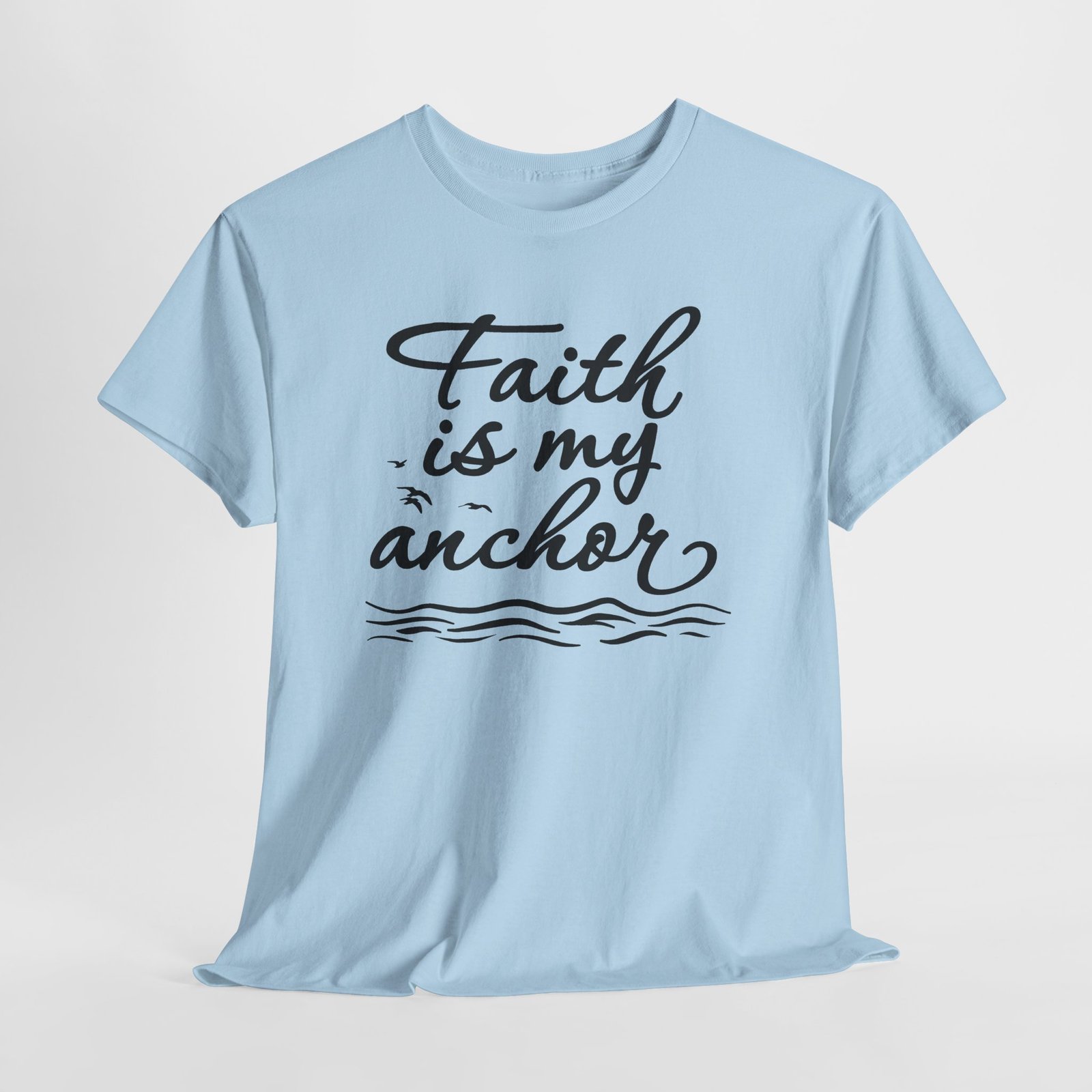 Faith Is My Anchor T‑Shirt — Christian Inspirational Tee - Image 8