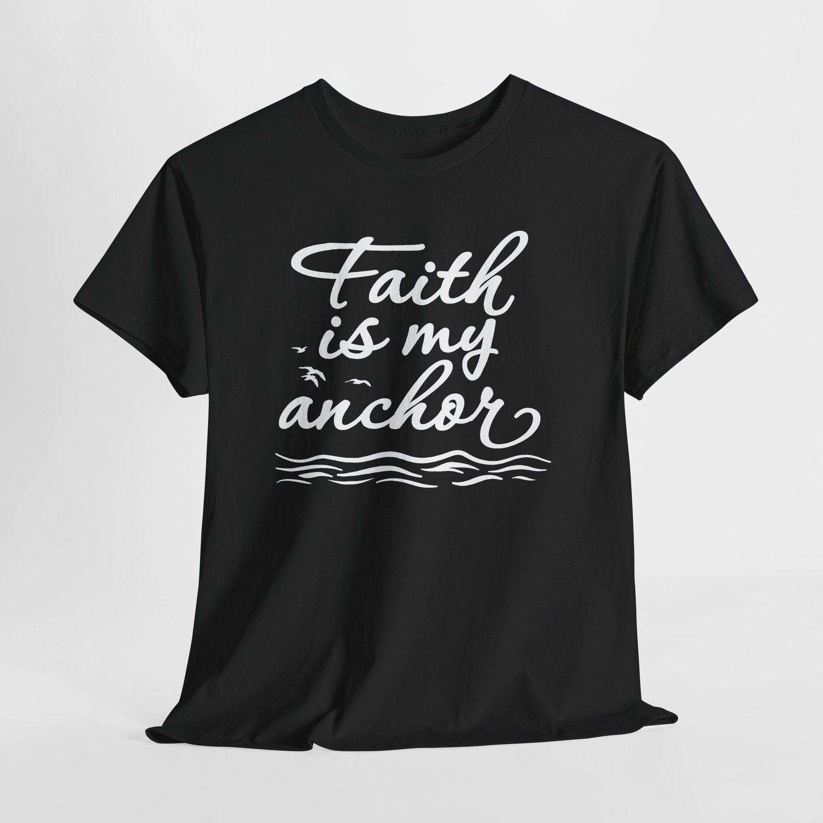 Faith Is My Anchor T‑Shirt — Christian Inspirational Tee - Image 4