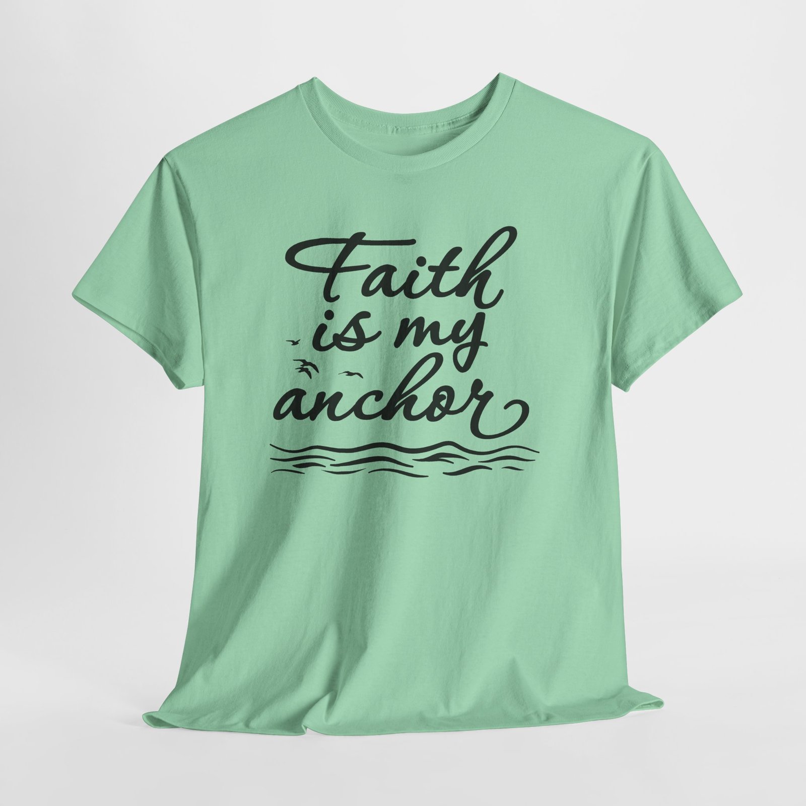Faith Is My Anchor T‑Shirt — Christian Inspirational Tee - Image 6